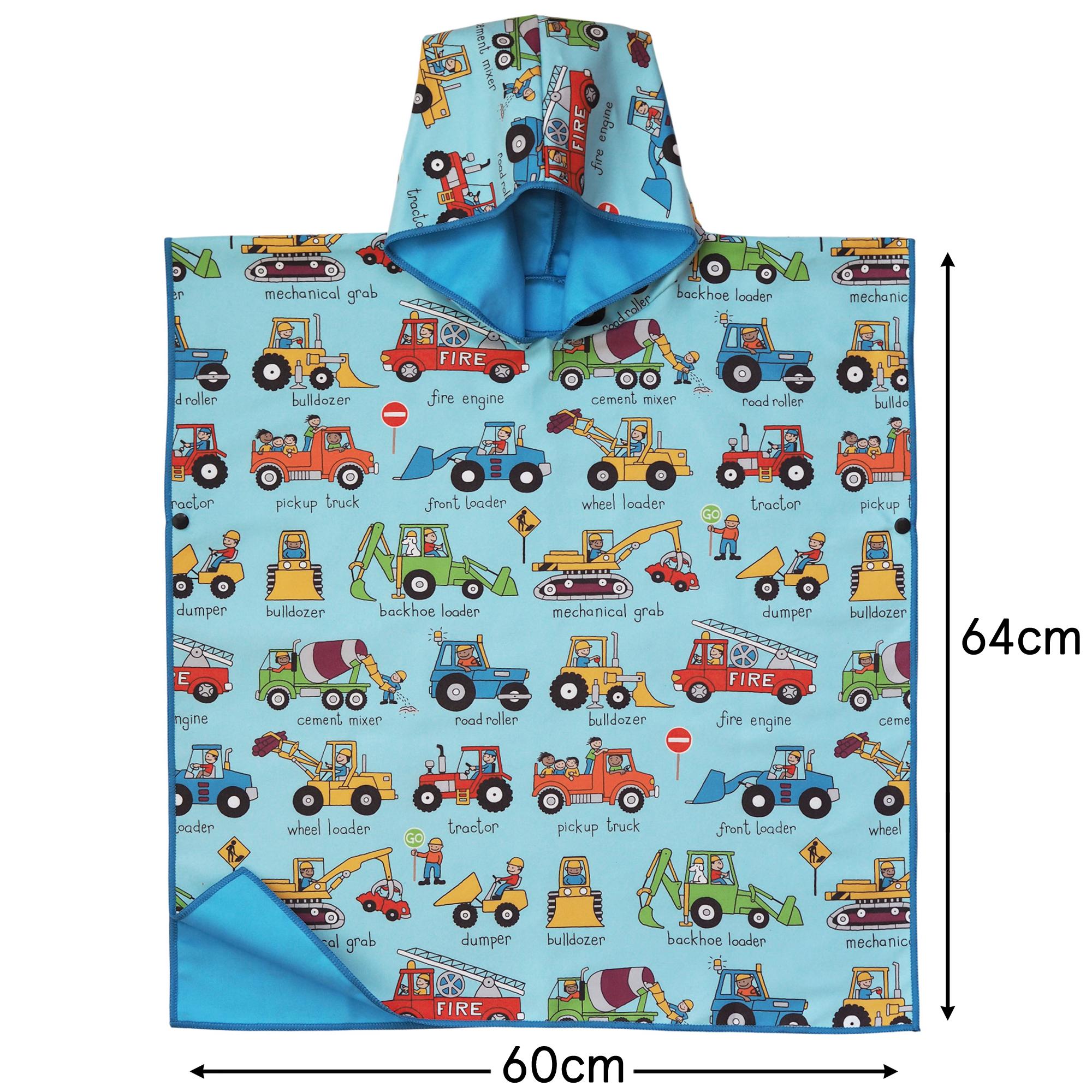 Trucks Microfibre Poncho Towel