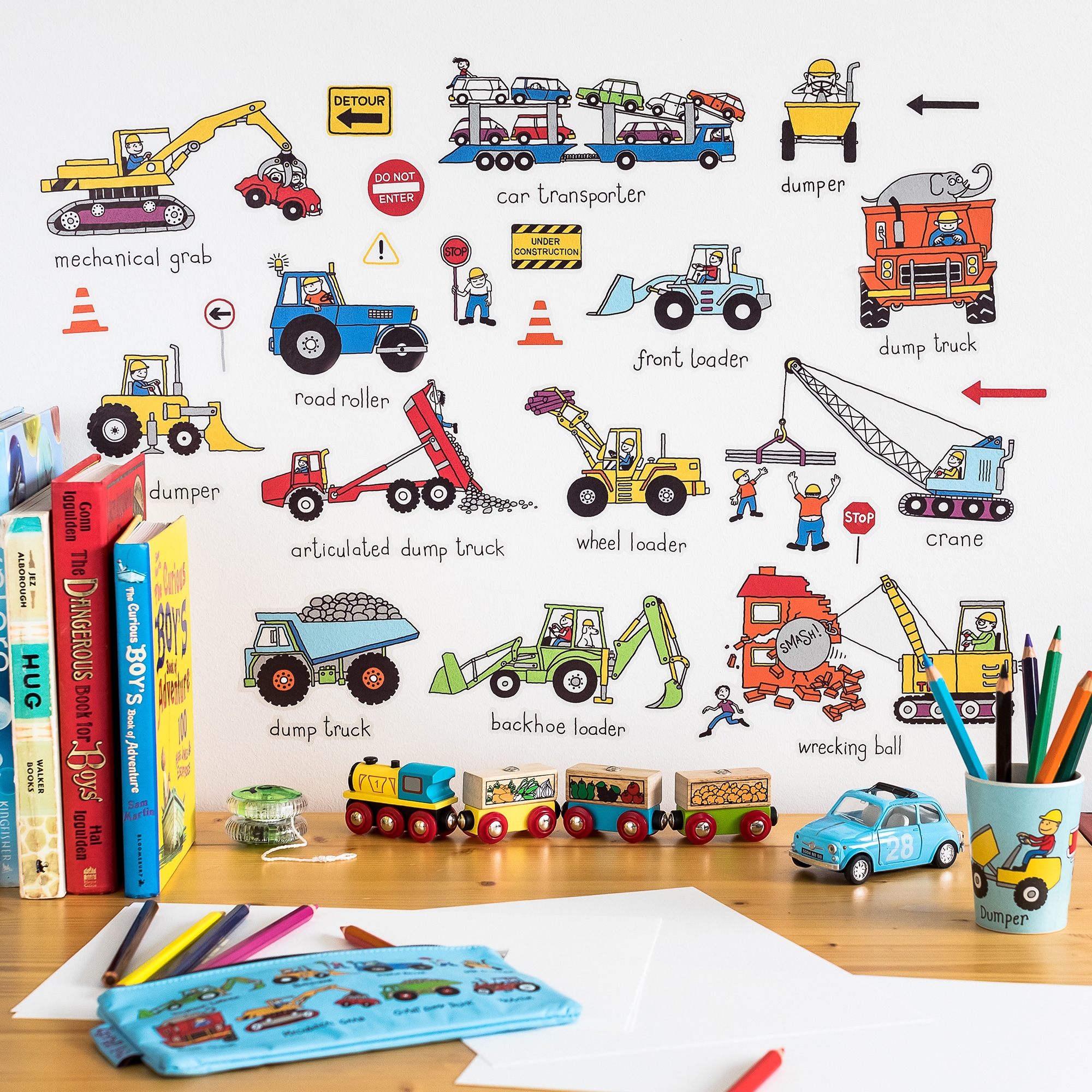 Tyrrell Katz Trucks Wall Stickers
