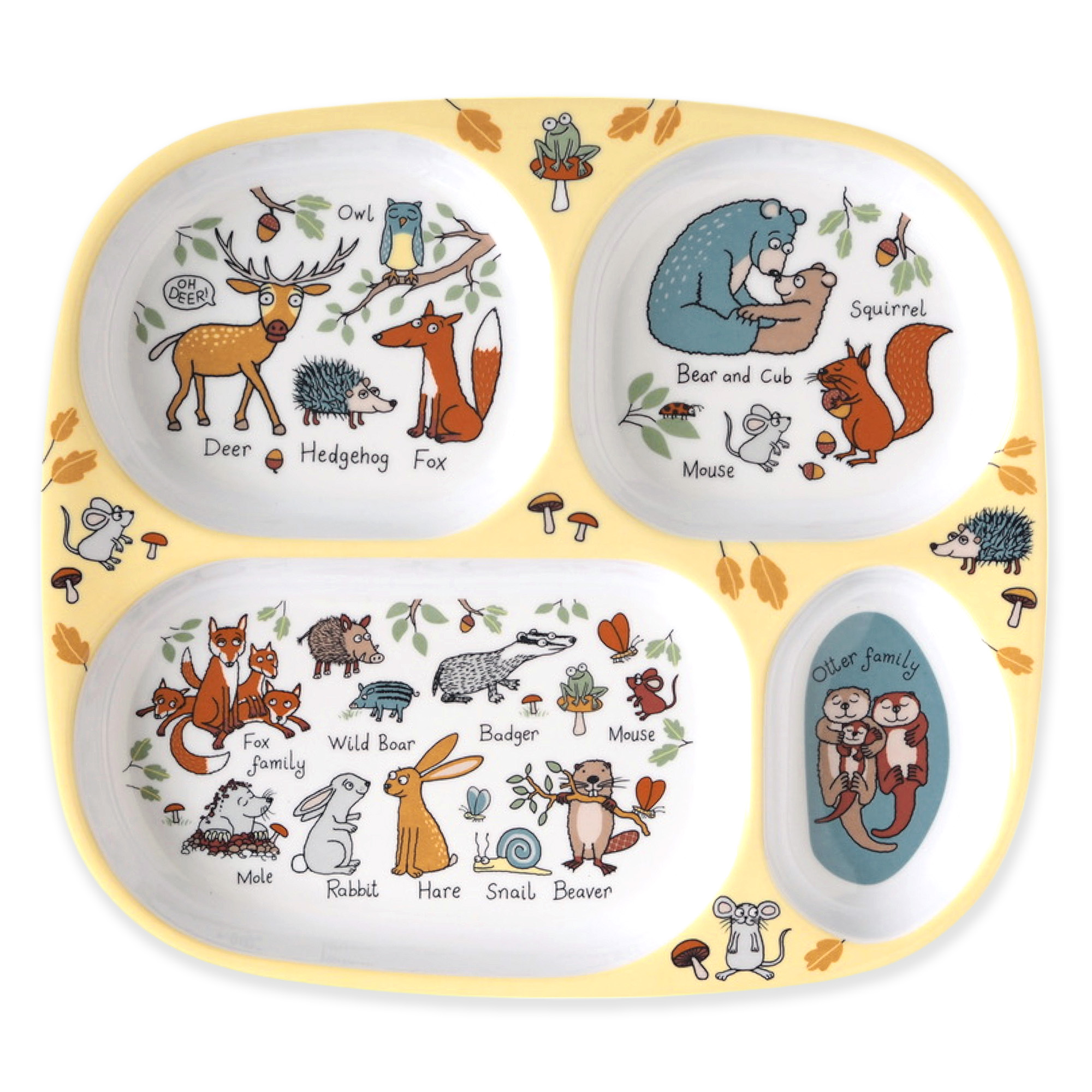 Woodland Divider Plate