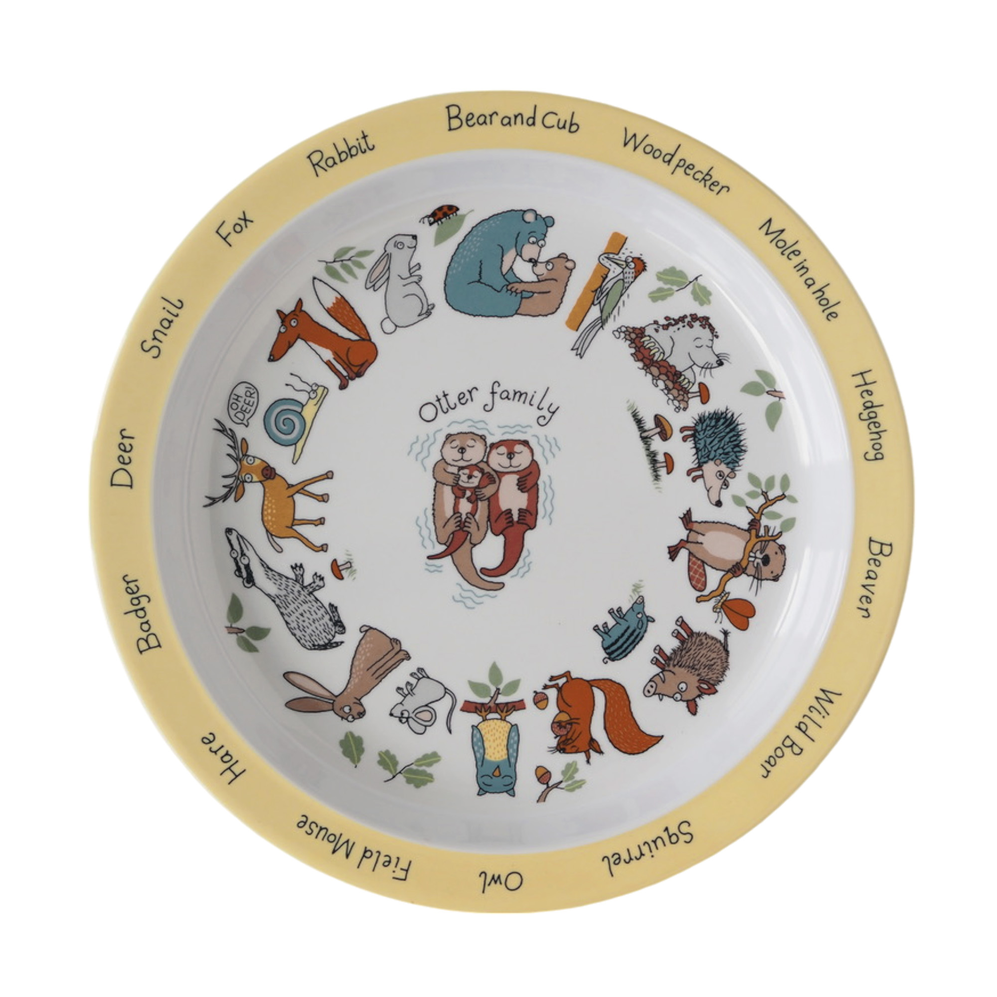 Woodland Melamine Plate