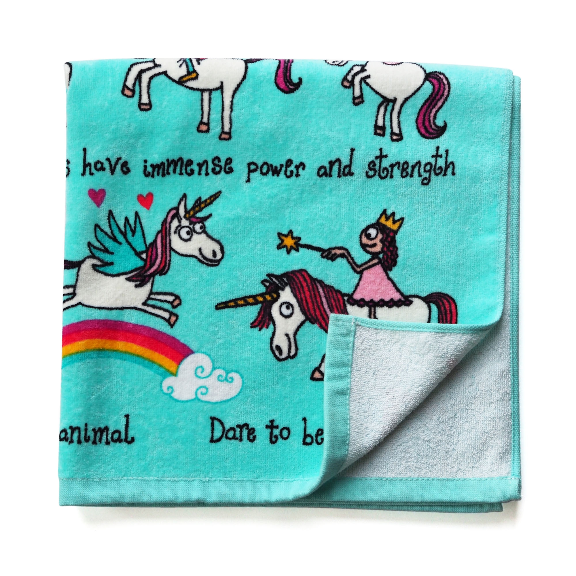 Unicorns Design Towel View All Homeware
