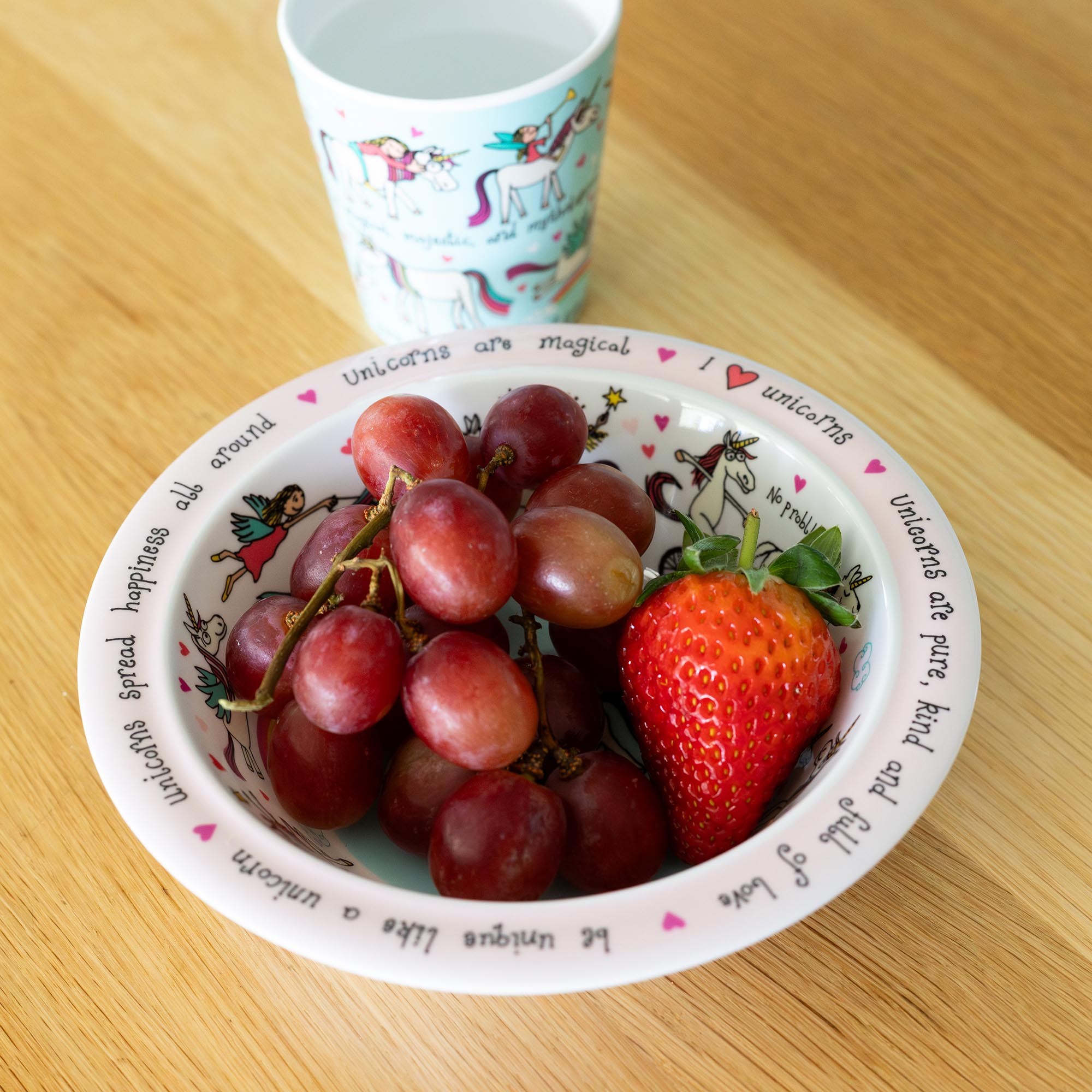 Unicorn Melamine Bowl