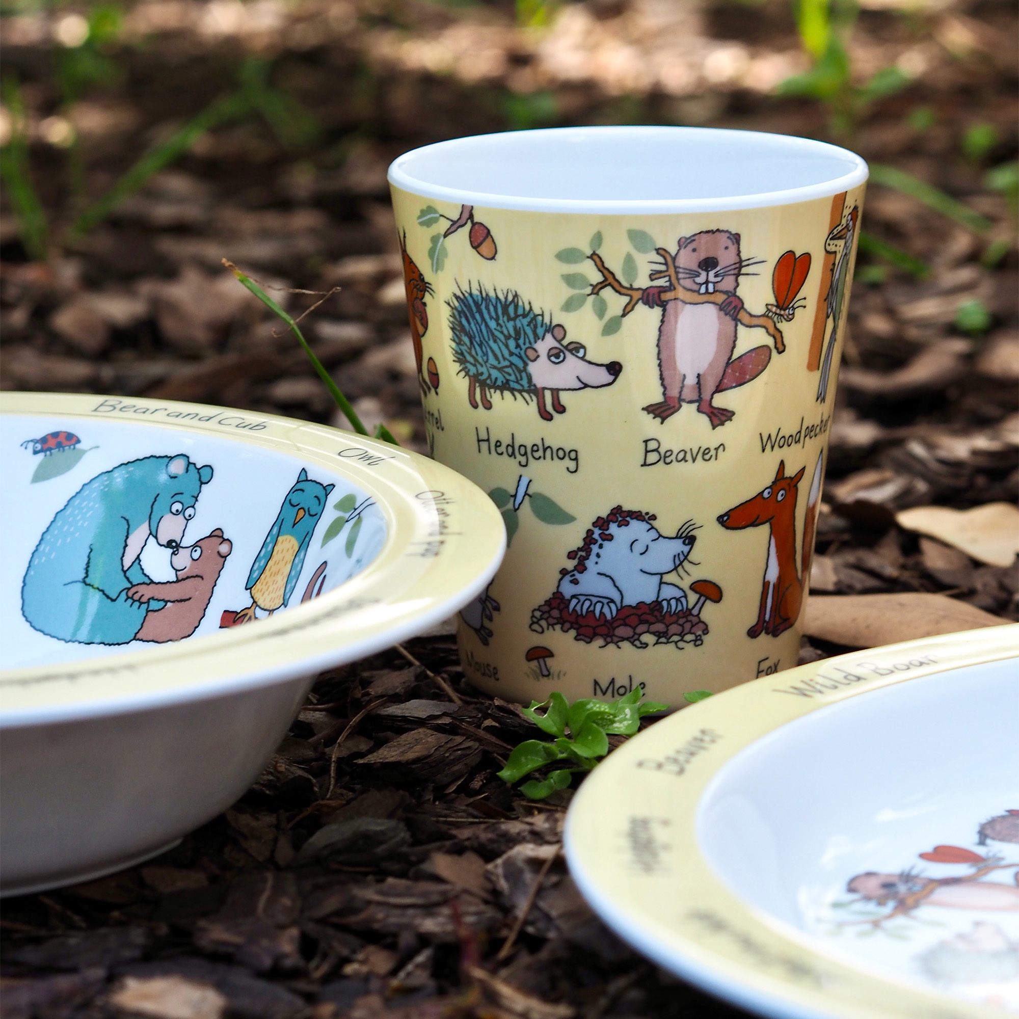 Woodland Melamine Kids Beaker medium