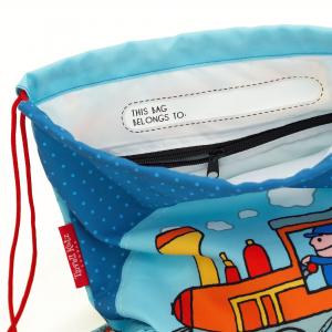 Trains Drawstring Kitbag · Waterproof Swimbag